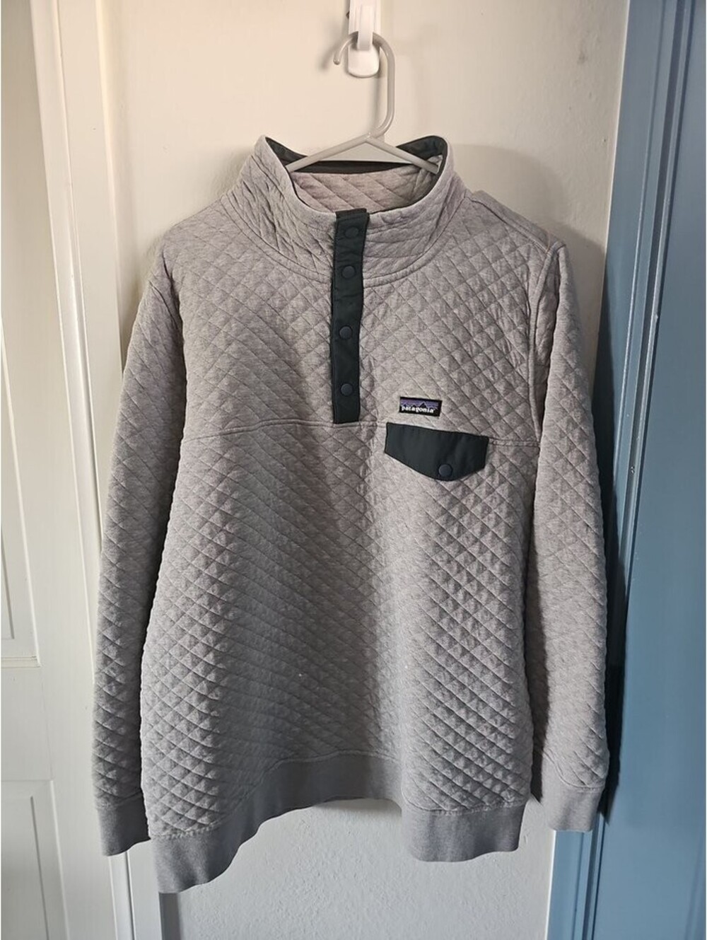 Patagonia Organic Cotton Quilted Pullover